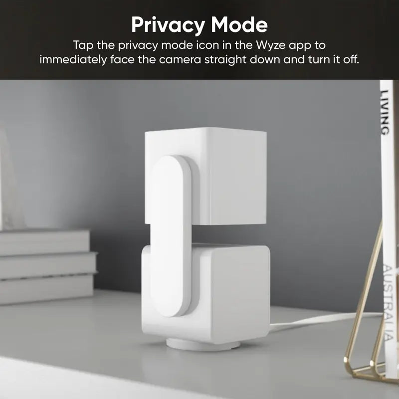 Wyze Cam Pan V3 — #1 Security Camera on Tiktok! Wired, Indoor/Outdoor Pan Tilt Zoom (PTZ) W/ 360 Degree Motion Tracking, Color Night Vision, HD, Wifi