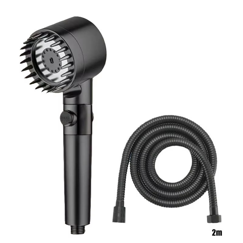 Shower Filter Four Modes Bathroom Accessories Head Massage Showerhead Replete for Shower Heads Knobs Showers Parts Fixture Home