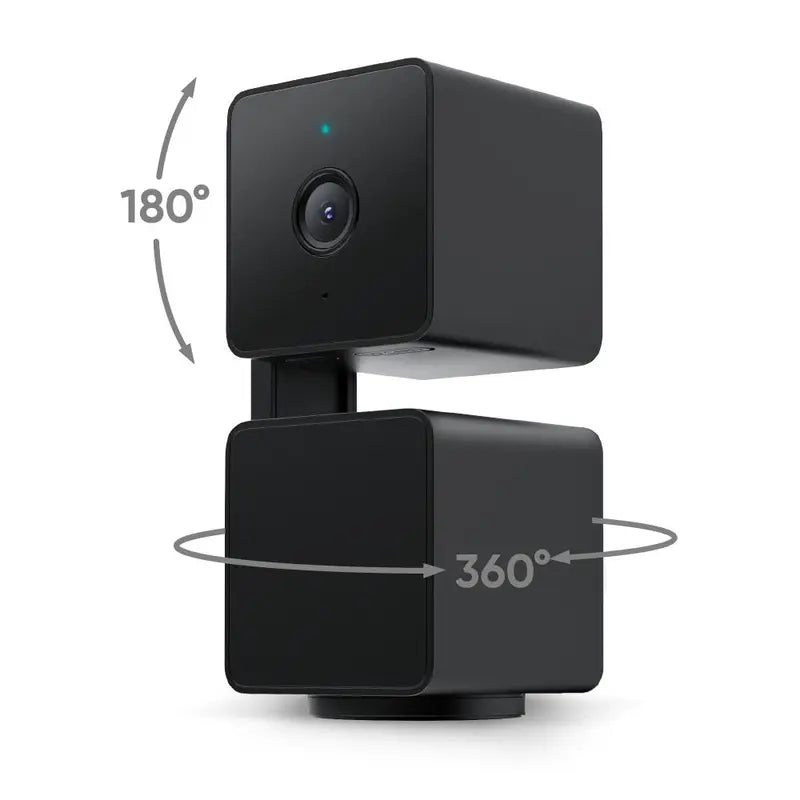 Wyze Cam Pan V3 — #1 Security Camera on Tiktok! Wired, Indoor/Outdoor Pan Tilt Zoom (PTZ) W/ 360 Degree Motion Tracking, Color Night Vision, HD, Wifi
