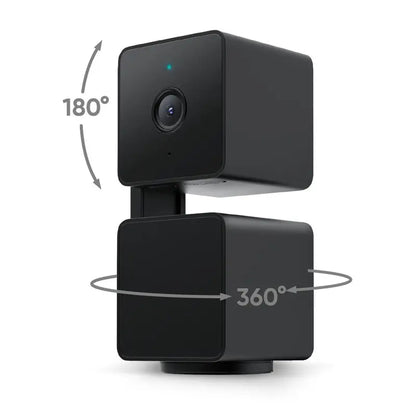 Wyze Cam Pan V3 — #1 Security Camera on Tiktok! Wired, Indoor/Outdoor Pan Tilt Zoom (PTZ) W/ 360 Degree Motion Tracking, Color Night Vision, HD, Wifi