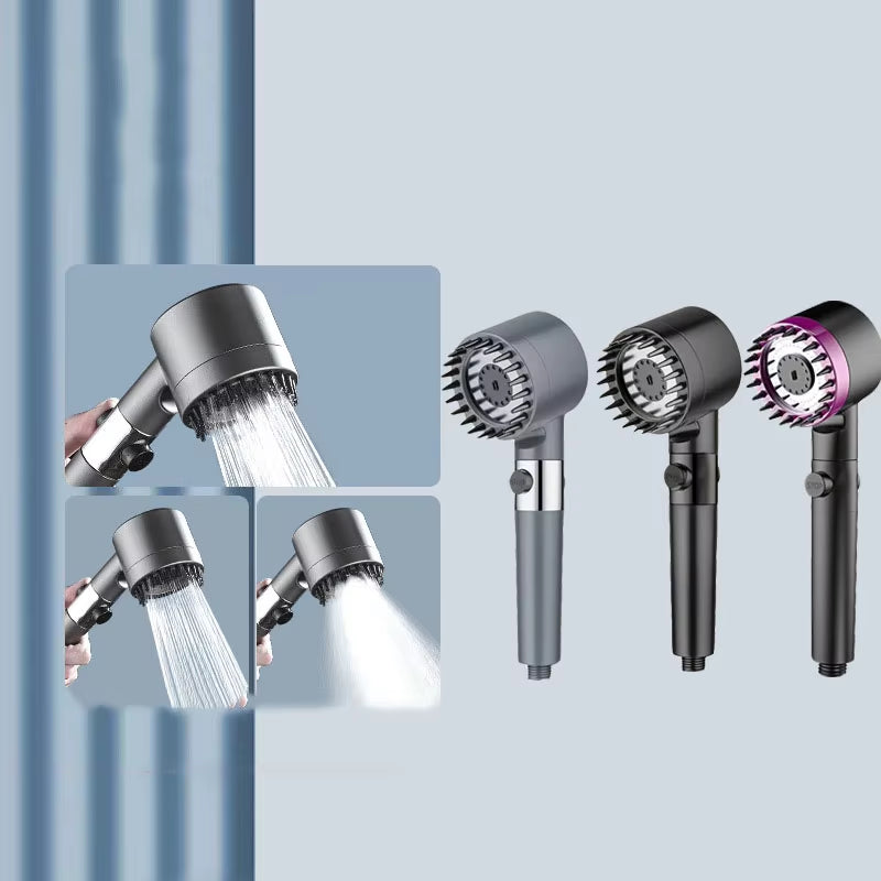 Shower Filter Four Modes Bathroom Accessories Head Massage Showerhead Replete for Shower Heads Knobs Showers Parts Fixture Home