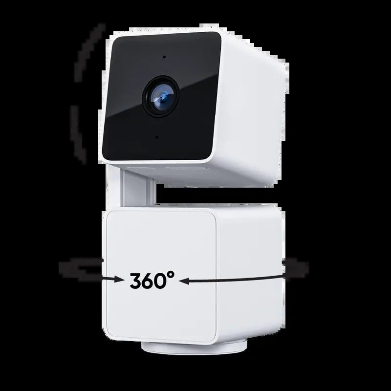 Wyze Cam Pan V3 — #1 Security Camera on Tiktok! Wired, Indoor/Outdoor Pan Tilt Zoom (PTZ) W/ 360 Degree Motion Tracking, Color Night Vision, HD, Wifi